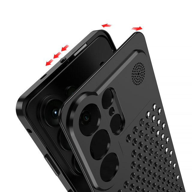 Samsung S Series Aluminium Back Cover Phone Case