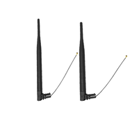 Module d'intérieur Wifi Booster avec antenne Omni trapue 5DB Antenne Zigbee en caoutchouc sans fil pour la communication