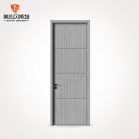 Porte intérieure en bois sur mesure Mexin avec cadre pour chambre, appartement, hôtel, bureau, rénovation
