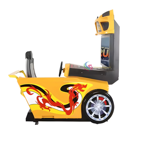Machine de course automobile pour enfants, jeu de course dynamique pour manèges pour enfants 220V - Product Image 3