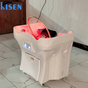 Kisen Offre Spéciale – Évier de Lavage Capillaire Mobile Chauffant Portable pour Lit de Massage, Idéal pour Salons de Coiffure (Sans Raccordement aux Tuyaux) - Product Image 6