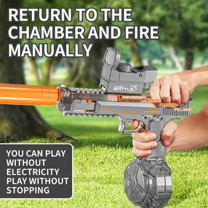 Elektrische Wasserpistole für Kinder transparente automatische Wasserspritzpistole mit 500 Ccm hoher Kapazität Wasserpistole für Erwachsene für den Sommer - Product Image 6