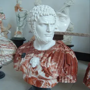 Custom Ancient Roman marble head statue marble bust