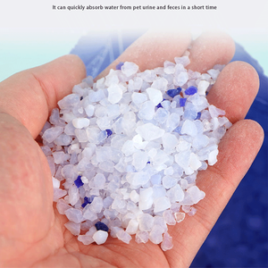 Prezzo di fabbrica fornitore Gel a basso contenuto di polvere irregolare di cristallo di Silicone profumo alla rinfusa Gel di silice <span class=keywords><strong>lettiera</strong></span> per gatti - Product Image 5