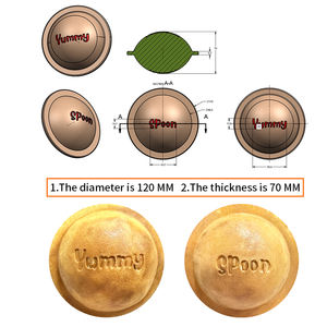 Moule personnalisé OVNI Machine à sceller pour hamburger Machine à hamburger à crème glacée pour petite entreprise Machine à hamburger scellée avec CE - Product Image 3
