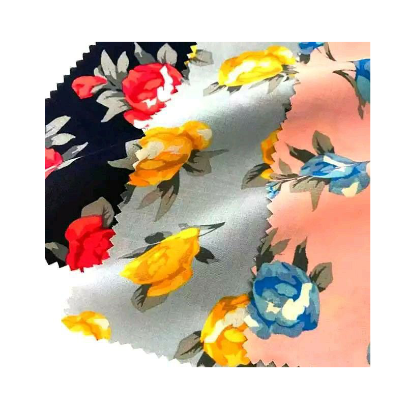 Оптовая продажа вискозной ткани с цифровой печатью