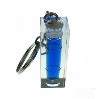 Mini Instrument de mesure de niveau à bulle de type T bulle de niveau à bulle carrée ronde 9 Styles avec porte-clés