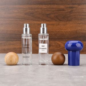 15ML <b>Perfume</b> <b>Atomizer</b>, Crimp Neck Lab Style Glass Spray Bottle, Empty Cosmetic Refillable Container - Product Image 4