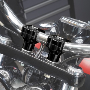 NICECNC Rehausseurs de guidon 2 "pour Harley <span class=keywords><strong>Dyna</strong></span> Wide Glide FXDWG Street Bob FXDB Low Rider FXDL Fat Bob FXDF 2008-2017 Super Glide - Product Image 2