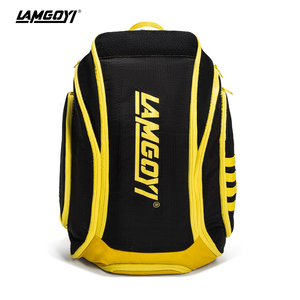 Borsa per Racchetta <span class=keywords><strong>da</strong></span> Pickleball LAMGOYI OEM Personalizzabile con Logo, Grande Capacità Multi-Sport in Oxford/Nylon/Poliestere Nero/Bianco/Rosa - Product Image 1