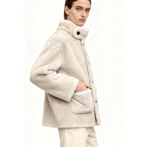 Set di Accessori Invernali Casual con Guanti e Cappelli Foderati in Morbida Imitazione <span class=keywords><strong>Visone</strong></span> con Collo Alto e Bordo in Vero <span class=keywords><strong>Visone</strong></span> Sintetico - Product Image 5