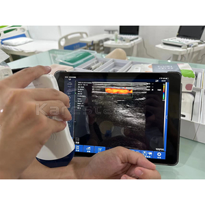 Pemindai <span class=keywords><strong>Ultrasound</strong></span> genggam Wifi Linear gambar jelas pemindai nirkabel 14MHz dokter hewan - Product Image 5