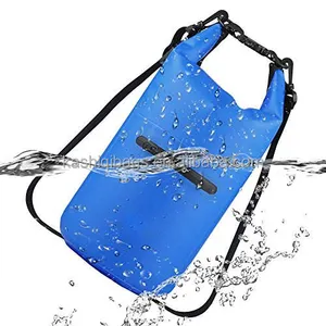 Mochila impermeável de grande capacidade para remo de caiaque, saco seco com rolo de equipamento para esportes aquáticos