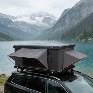 Tienda de Campaña Espaciosa con Techo Rígido, Bolsillos de Almacenamiento Internos y Espacio para Equipo, para Viajes de Camping Organizados - Product Image 2