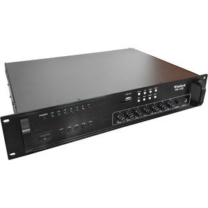 Amplificateur audio 5 canaux Winford PA-120 USB SD 70V 100V 8 Ohm 120W - Product Image 3