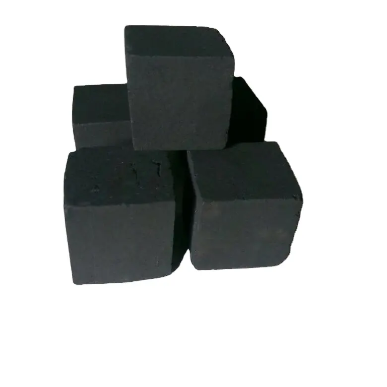 Высококачественный кубический кальян из углеродного волокна, натуральный кокосовый уголь, Бездымный кальян, кальян, уголь