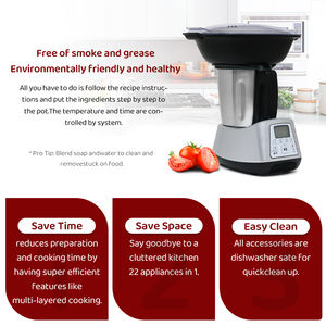 <span class=keywords><strong>Robot</strong></span> de cuisine thermomix électrique, machine à <span class=keywords><strong>soupe</strong></span> à grande vitesse, <span class=keywords><strong>robot</strong></span> de cuisine, appareil de cuisine - Product Image 3