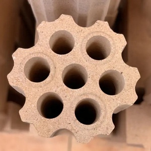 Ladrillos refractarios de sílice de ladrillos de comprobador de silicona de alta densidad a granel <span class=keywords><strong>con</strong></span> <span class=keywords><strong>agujeros</strong></span> para horno - Product Image 5