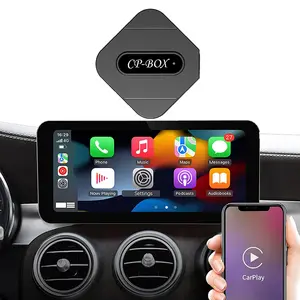 Plug & Play Portable Mini Wired to Wireless CarPlay Dongle Activator for OEM Factory Wired CarPlay Cars