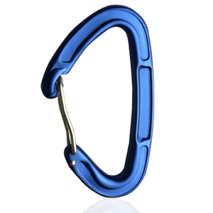 <span class=keywords><strong>Mousqueton</strong></span> en aluminium <span class=keywords><strong>ultra</strong></span> léger CLIWIZ avec loquet à ressort 12kN pour hamac SGM7806S - Product Image 3