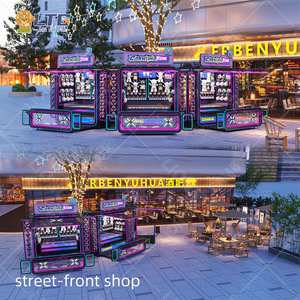 LTG Nuevo diseño Contenedor Estilo Fácil de mover para lugares escénicos Parque de atracciones Interior Niños Carnaval Juegos Cabina Equipo - Product Image 4