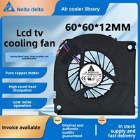 Ventilateur de refroidissement silencieux Delta KDB04112HB 12V 4cm 40x40x10mm pour dissipation thermique des téléviseurs LCD Haier TCL Samsung