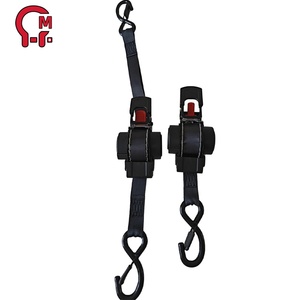 Correa de Amarre Retráctil Automática HLM con Gancho en S, Correa de Carga Resistente de Poliéster Duradero, Muestra Gratuita - Product Image 3