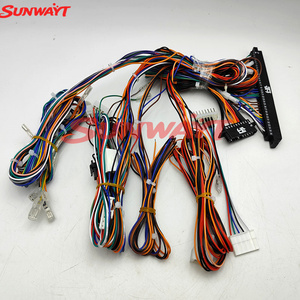 Coin Operated <b>Game</b> <b>Machine</b> 36/10Pin 8 Liner Custom Assembly Wire Harness Set with Push button for Trinidad and Tobago Market - Product Image 6