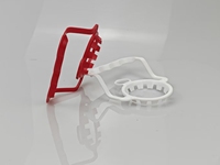 Anneau de transport jetable en plastique de 45 mm, ergonomique, multicolore, de qualité alimentaire, pour seaux d'eau minérale de 5 L, modèle HT45