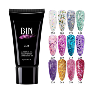ISO22716 Kit Onglerie Poly <span class=keywords><strong>Gel</strong></span> pour ongles <span class=keywords><strong>Gel</strong></span> <span class=keywords><strong>UV</strong></span> Acrylique et <span class=keywords><strong>Gel</strong></span> Accessoires pour ongles Vernis permanent moderne Dispositif 6 BIN 120 Pcs 15ml - Product Image 2