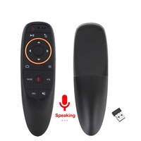 Air Mouse — télécommande sans fil, 2.4GHz, avec commande vocale, pour Smart TV, Windows, PC, Linux, Android TV, PS3