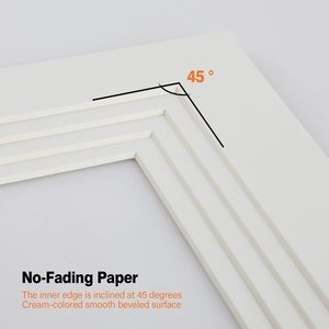 Ảnh mat với lõi trắng bevel cạnh 4x6 lỗ axit miễn phí khung Matte cho hình ảnh khung ảnh 1mm Dày Trắng giấy thảm - Product Image 4