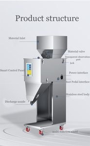 DUOQI XKW-3000 Tầng Loại Tự Động Hạt Bột Ngũ Cốc Hạt Định Lượng Cà Phê Máy Chiết Rót Với Giá Thấp - Product Image 4