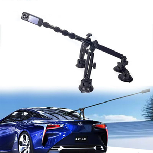 Venta caliente coche 360 grados panorámica <span class=keywords><strong>selfie</strong></span> Cámara deportiva <span class=keywords><strong>Selfie</strong></span> Stick techo ventosa trípode para Insta360 <span class=keywords><strong>GoPro</strong></span> - Product Image 1