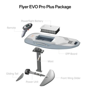 Tabla de Hydrofoil Eléctrica <span class=keywords><strong>Waydoo</strong></span> <span class=keywords><strong>EFoil</strong></span> 6000W 90L Flyer EVO Pro Plus, Stock en la UE, Tabla de Surf Versátil para Deportes Acuáticos, Envío Rápido - Product Image 1