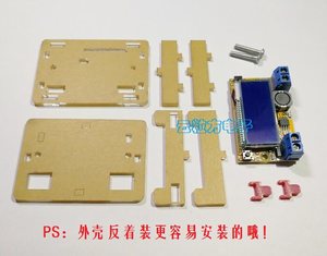 โมดูลจ่ายไฟแบบปรับค่าได้ 3A DC |   จอแสดงผล LCD ควบคุมแบบดิจิตอลแบบคู่ โวลต์มิเตอร์และแอมป์มิเตอร์, ตัวควบคุมแบบสเต็ปดาวน์ 3A ไฟ DC W838 - Product Image 2