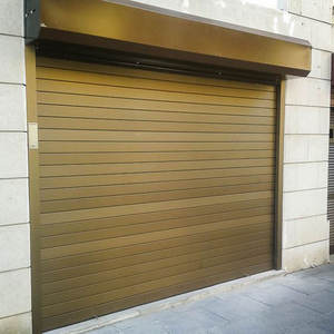 <span class=keywords><strong>Volet</strong></span> <span class=keywords><strong>roulant</strong></span> vertical isolé automatique en aluminium résidentiel enroulant pour porte de garage porte de sécurité enroulable en métal - Product Image 4