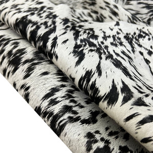 Negócio direto na camada superior para cabelo pônei cabelo cavalo inteiro impresso estoque de couro genuíno para sapatos sofá bolsa decoração - Product Image 5