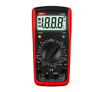 UT39C Algemene Digitale Multimeters -40C-1000C Thermometer Voltmeter Amperemeter Multi Testers Handleiding Data Hold Functie