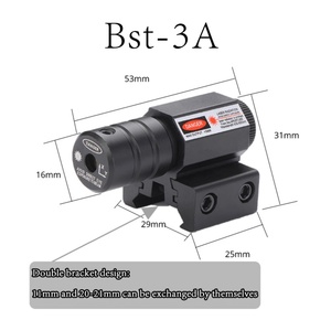 Súng ngắm <span class=keywords><strong>laser</strong></span> điểm đỏ và xanh chiến thuật với phụ kiện bắn súng và săn bắn có thể điều chỉnh 11mm và 20mm - Product Image 2