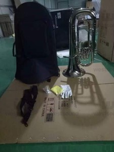 Euphonium à 3+1 clés verticales, basse <span class=keywords><strong>tuba</strong></span> en Si bémol, instrument en cuivre, prix de <span class=keywords><strong>gros</strong></span>/OEM/usine, pour étudiants et professionnels - Product Image 2