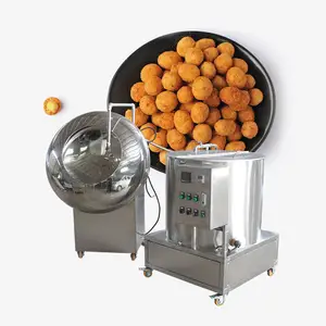 industrial nuts peanut chocolate almond sugar coating pan machine for sale