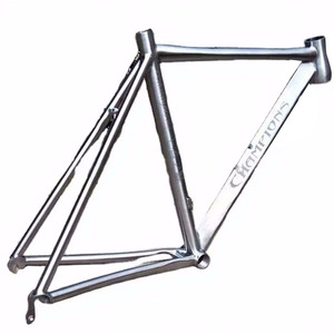 <span class=keywords><strong>Cadre</strong></span> de vélo de <span class=keywords><strong>route</strong></span> Titan OEM avec tube de direction conique Ti 55cm <span class=keywords><strong>Cadre</strong></span> de vélo de randonnée <span class=keywords><strong>Cadre</strong></span> de vélo de course personnalisé Ti <span class=keywords><strong>Cadre</strong></span> de vélo de course pas cher 700C en Chine - Product Image 1