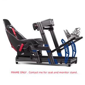 Cockpit da Corsa Fai-da-Te in Profili di Alluminio 4080, Supporto Regolabile per Volante da Gaming, Simulatore di Guida per PC/PS/Xbox360 - Product Image 2