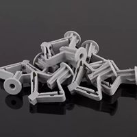 Chevilles d'expansion en plastique à vis, type avion, pour cloisons sèches et murs creux en béton, fixation sécurisée, Chine