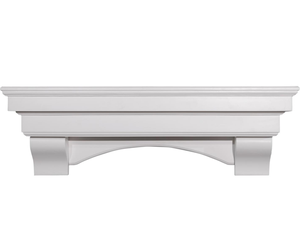 <span class=keywords><strong>Chimenea</strong></span> Mantel, Rústico, Estante, Manto Flotante, <span class=keywords><strong>Madera</strong></span> Real, <span class=keywords><strong>Viga</strong></span>, URBANDI (Provincial, 48Lx6Hx8D) - Product Image 2