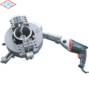 Lower Price Line Boring Hole Drilling Portable Pipe Cutting Machine Beveler Price