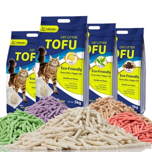 Arena para Gatos de Tofu con Logotipo Personalizado, Muestras Gratis, Entrega Rápida, Fácil de Recoger, Control de Olores Avanzado, 99% Libre de Polvo - Product Image 1