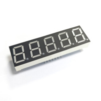 Afficheur LED à 7 segments à 5 chiffres de 0,56 pouce, lumière rouge, haute luminosité, pour module indicateur de comptage numérique