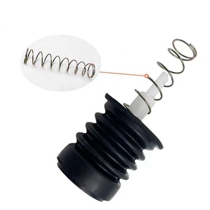 Valvola di <span class=keywords><strong>Scarico</strong></span> per <span class=keywords><strong>Lavatrice</strong></span> Automatica e Semi-automatica, Blocco Acqua per <span class=keywords><strong>Lavatrice</strong></span> a Doppio Cestello, Manicotto in Gomma, Leva a Molla - Product Image 4